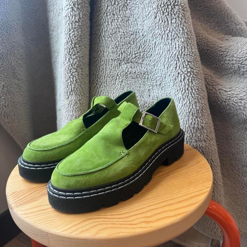 Unbranded Women's Green Loafers